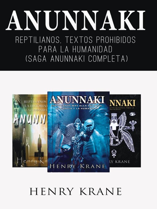 Title details for Anunnaki by Henry Krane - Available